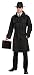 Forum Novelties Men's Secret Agent Spy Trench Coat