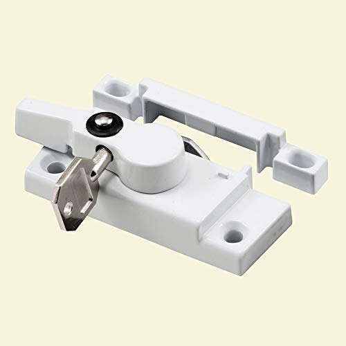 Serrure à clé avec garde-corps Prime-Line F 2624 pour blocage de fenêtre