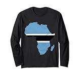 Photo Gallery botswana flag africa continent silhouette gift for motswana maglia a manica Photo Gallery botswana flag africa continent silhouette gift for motswana maglia a manica