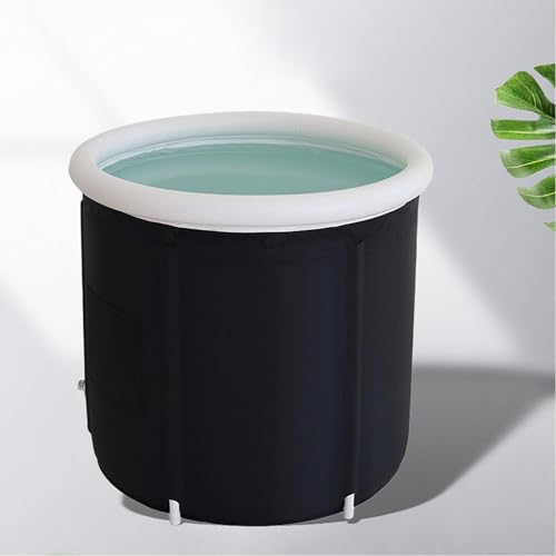 30''H Tamanho Grande Banheira para Adultos, Inflável Portátil Banho Gelado ， 4 Camadas Isoladas Te