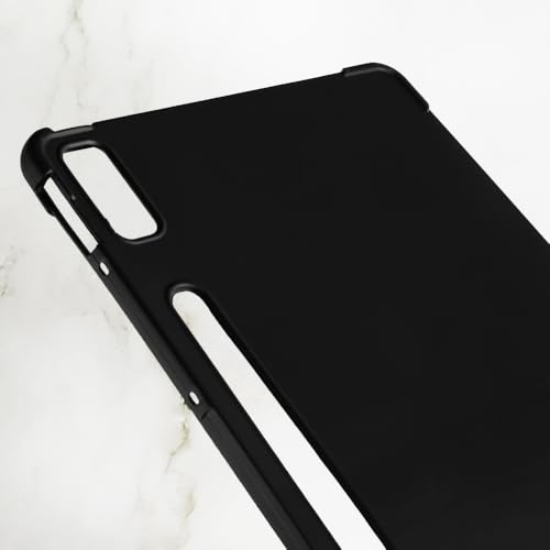 Funda para Lenovo Tab P11 Pro Gen 2 con protector de pantalla de vidrio templado negro 2