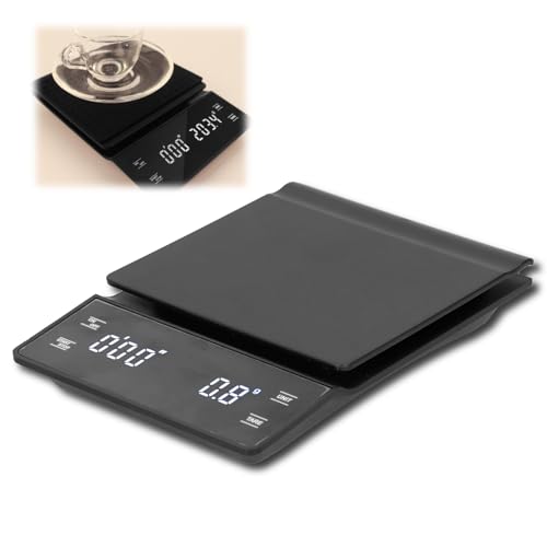 R[q[XP[AKoffieweegschaal Met TimerAAcaia KaffeewaageAfW^R[q[XP[A^C}[@\tdqnCLEDfBXvCt[hXP[B