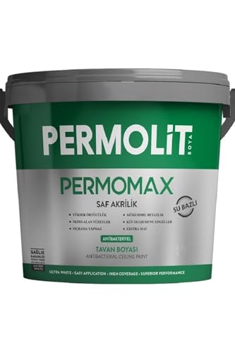 Permomax Antibakteriyel Küf Önleyici Tavan Boyası 3.5 Kg