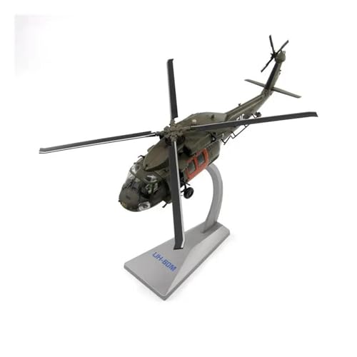 Modelo de avión UH-60A de aleación terminado que simula el despegue de combate en su lugar 1/72 4