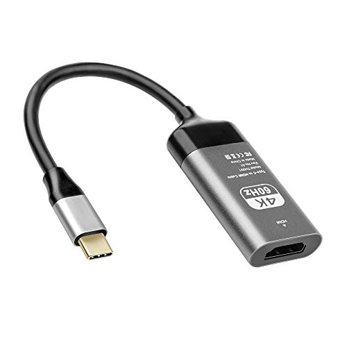 USB C to HDMI Adapter 4K 60Hz KUYIA Type C to HDMI Adapter Thunderbolt 3 Compatible with MacBook Pro MacBook ChromeBook Samsung S9 S8 Note8 Note9