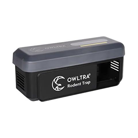 OWLTRA OW-7 Electric Rodent Trap with Alarms Cover