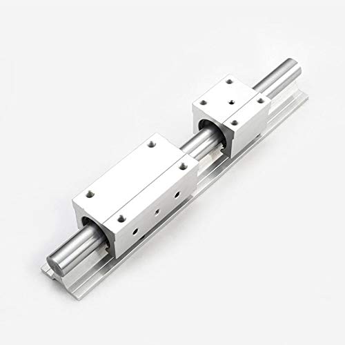 Rail lineaire SBR12 700mm avec 4 blocs de roulement SBR12UU - 4