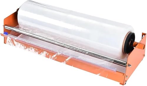 Distributeur de film étirable, machine d'emballage manuelle pour film de 50 cm, design solide et durable pour un emballage efficace
