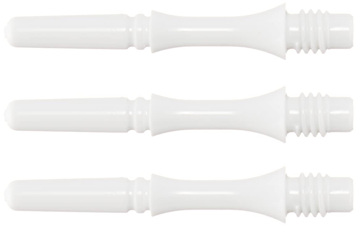 Cosmodarts Fit Shaft Gear Shaft Slim Spin White 1