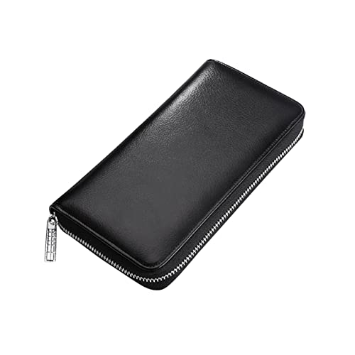 Rangement d'argent zippé et porte-cartes de crédit pour homme et femme