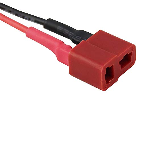 3 conectores adaptadores Deans a JST con cable 10 cm miniatura 3