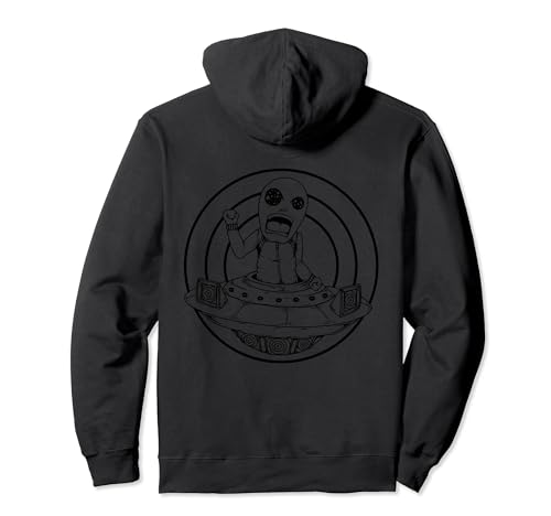 Rave Alien Techno Hardtek Hardstyle Frenchcore Raver Sudadera con Capucha