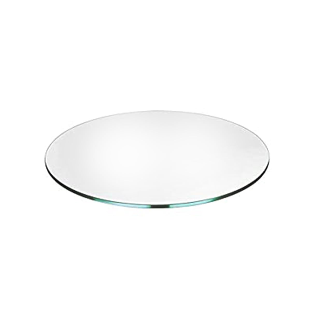 Round Glass Table Top | 8mm Clear Toughened Glass | Size 18 x 18 Inches | Dining Table Top, Coffee Table, Side Table Top Multi Use at Home & Office | Made in India (TR18)-image-45