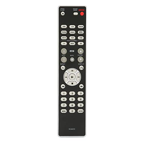 PRESTAZIONI STABILI: questo telecomando del lettore ha tasti sensibili, distanza di trasmissione stabile, facile controllo di tutte le funzioni.