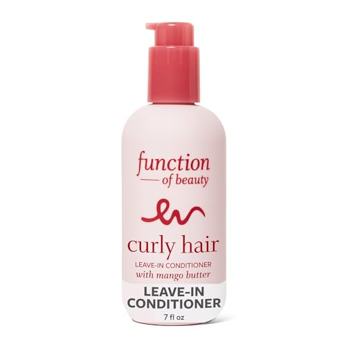 Image of Function of Beauty Curly Leave In Hair Conditioner - Anti-Frizz, 1-Pack