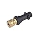 Aim Tools Hochdruckreiniger Adapter kompatibel mit Kärcher K2 K3 K4 K5 K6 K7 Hochdruckreiniger-Pistole, 1/4’’ Schnellkupplung, mit 5 Spritzdüsen
