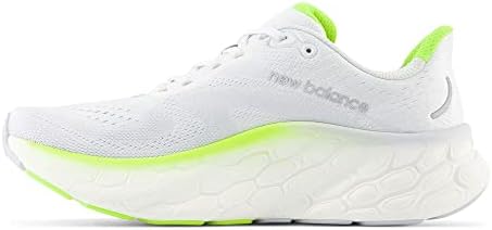 New Balance Men's Fresh Foam X More V4 Running Shoe, Quartz Grey/Thirty Watt/Brick Red, 10.5 | Image 1