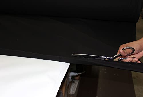 Premium Black 100% Cotton Muslin Fabric - Versatile 58" Wide Draping Textile, Perfect for Fashion, Quilting & Crafts (2 Yards) 8 Premium Black 100% Cotton Muslin Fabric - Versatile 58" Wide Draping Textile, Perfect for Fashion, Quilting & Crafts (2 Yards) - Image 7