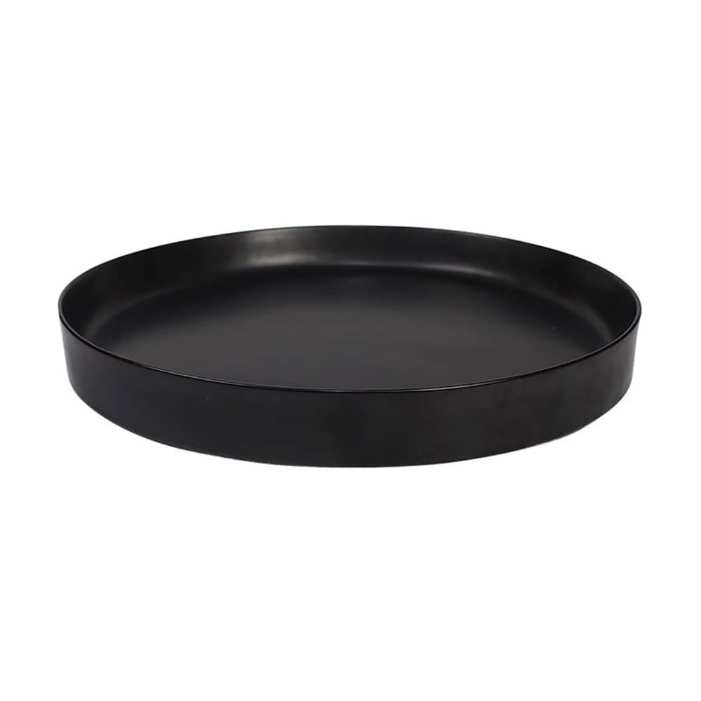 Sottovasi per Fiori Pallet Rotondo for Piante da Fiori in Ceramica Vaso(Piccolo)