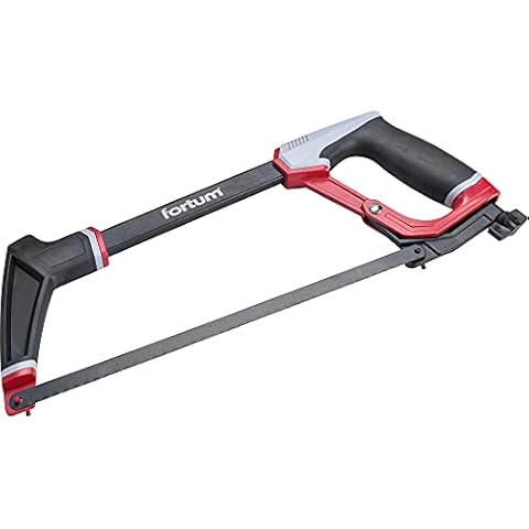 Fortum Hacksaw Hand Hacksaw 300mm 45°/90° Cutting Angle Wood Steel Metal PVC Cover