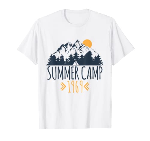 Camiseta Retro Summer Camp 1969 Camiseta