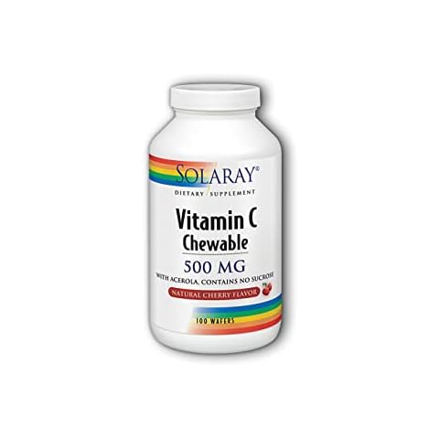 Solaray Chewable Vitamin C 500mg Cover