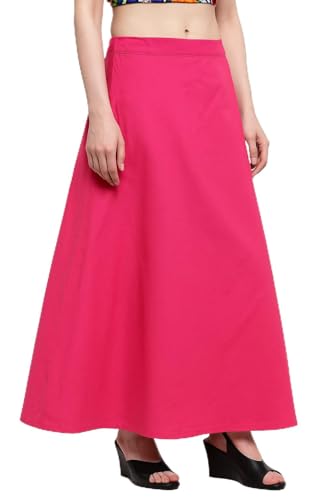 Image of CITIX Pure Cotton Petticoat for Woman Saree | Adujastable Drawstring Waist