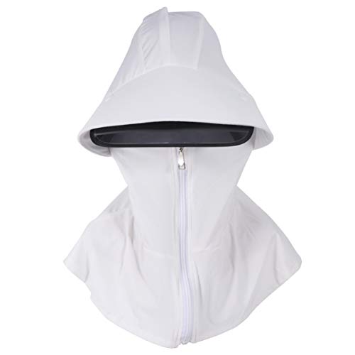 ARTIBETTER Chapéu de Sol de Aba Com Protetor Facial Ajustável Polaina para O Rosto Lenço Bandana Pro