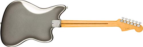 Fender American Professional II Jazzmaster RW LH (Mercury) – Guitare Électrique Gaucher - Les Beatles, Paul McCartney, John Lennon, RIngo Starr, George Harrison Fender American Professional II Jazzmaster RW LH (Mercury) - Guitare Électrique Gaucher – Image 3