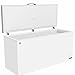 METRO Professional Congelatore a pozzetto GHF2700S, acciaio, 188 x 73.5 x 94.5 cm, 125 W, 3 cestelli, illuminazione a LED, con serratura, bianco/grigio (700 L) immagine