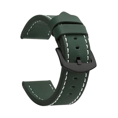 SUNJIA �t�@�b�V�����E�H�b�`�o���h�X�g���b�v�X�|�[�c���B���e�[�W���U�[�E�H�b�`�o���h�X�e�����X�X�`�[���o�b�N���A�N�Z�T���[18mm 20mm 22mm 24mm(Army Green Black 2,22mm)