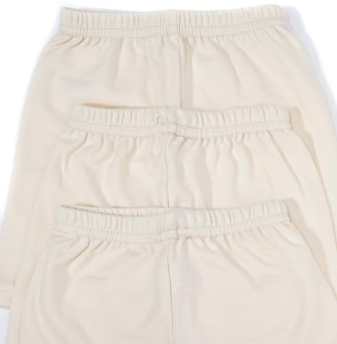 Image of Red Rose Kids Girls Cotton Solid Shorty Pack of 3