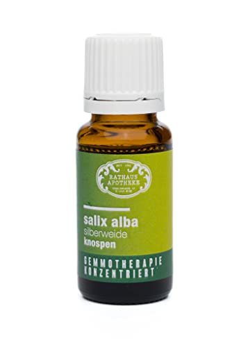 RATHAUS APOTHEKE WIEN Extracto concentrado de brotes - Gemmotherapie - Salix alba - El sauce plateado, brotes - 15 ml