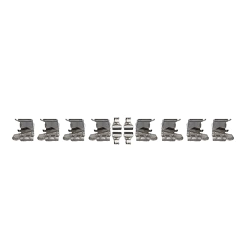 Image of Detroit Axle - Front Brake Pads for 2019-2025 Toyota Corolla | 2023-2025 Prius 2020-2022 Prius Prime, Ceramic Brake Pads with Hardware Set Replacement