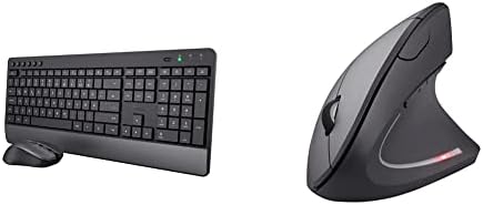 Trust Trezo Comfort - Draadloos Toetsenbord en Muis - Qwerty