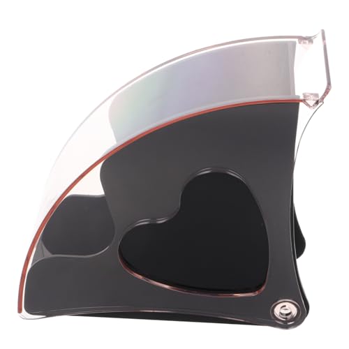 TOYZFRIENDY Coffee Filter Paper Holder with Cover Storage Box for Neat Coffee Filter Paper Organization Large Capacity Black