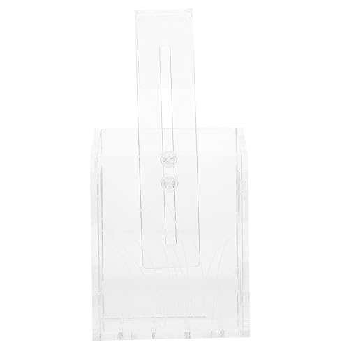 TOGEVAL 3個 フィッシュボーンインプラントカップ 人工的な 水族館アクセサリー熱帯魚タンク 植物 ポンプ フィーダ 重さ 水プランターポット 注ぐ 真空 Transparent アクリル