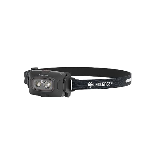 Ledlenser HF4R Signature Stirnlampe Led wiederaufladbar | LED Kopflampe 600 Lumen | Adventure Headlights mit RGB Licht | Outdoor Stirnleuchte |...
