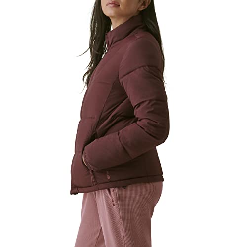 BASS OUTDOOR Women’s Puffer Jacket with Stand Collar and Zip Pockets3