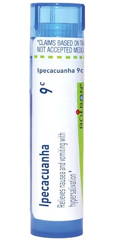 Boiron Ipecacuanha 9C for Nausea & Vomiting with Hypersalivation - 80 Pellets