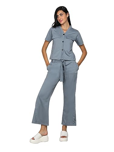 Image of CHKOKKO Women Jogging Suit Casual Summer Track Suit Co-Ord Set
