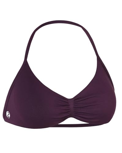 Image of AUROLA Influence Strappy Bra Sports Bras for Women, Backless Padded Impact Strappy Bra Workout Gym Yoga with Removable Cups