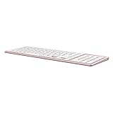 Bluetooth Keyboard for Mac OS, Ultra Slim Wireless Keyboard for Mac OS/iOS Rechargeable Bluetooth Keyboard MacBook, MacBook Air/Pro iMac, iPhone, iPad-Rose Gold
