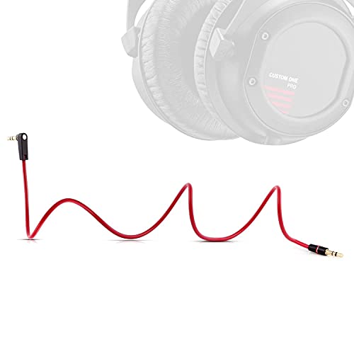 iMobile Vervangende Kabel voor Dr Dre Monster Beats Hoofdtelefoon Set (Solo, Studio en PRO) 130 cm Rood - Image 5