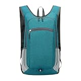 Shaersu Mochila Plegable, Mochila Compactable Para Senderismo, Gran Capacidad Organizador Ergonómico para Hombre y Mujer con Portabotellas