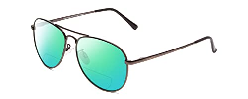 Coyote Classic II Metal Pilot | Polarized BiFocal Sunglasses | Unisex | Silver
