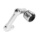 Topyond Swivel Faucet Extender - Bendable 1080 Degree Rotating Universal Sink Faucet Aerator Extender for Kitchen and Balcony Faucet - Enhance Reach and Flexibility for Easier Water Flow Control