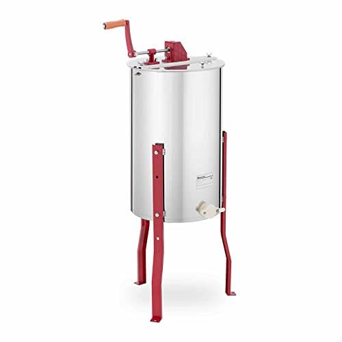 Centrifuga Manuale Per Miele In Acciaio Inox - Per 2 Favi, 49x25.5 Cm, Per Apicoltori Professionisti E Hobby - Foto 10