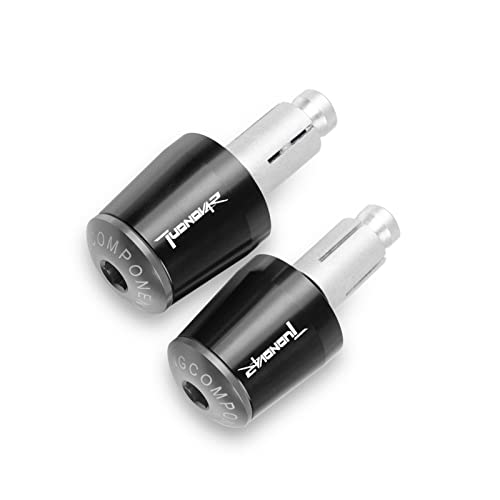 Embouts de guidon de moto anti-vibration pour Aprilia Tuono V4 1000 1100 gris
