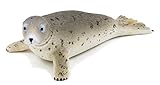 Fabricada en plástico Science4you - Figura Foca, de plástico, Talla L, Color Gris (787.0)